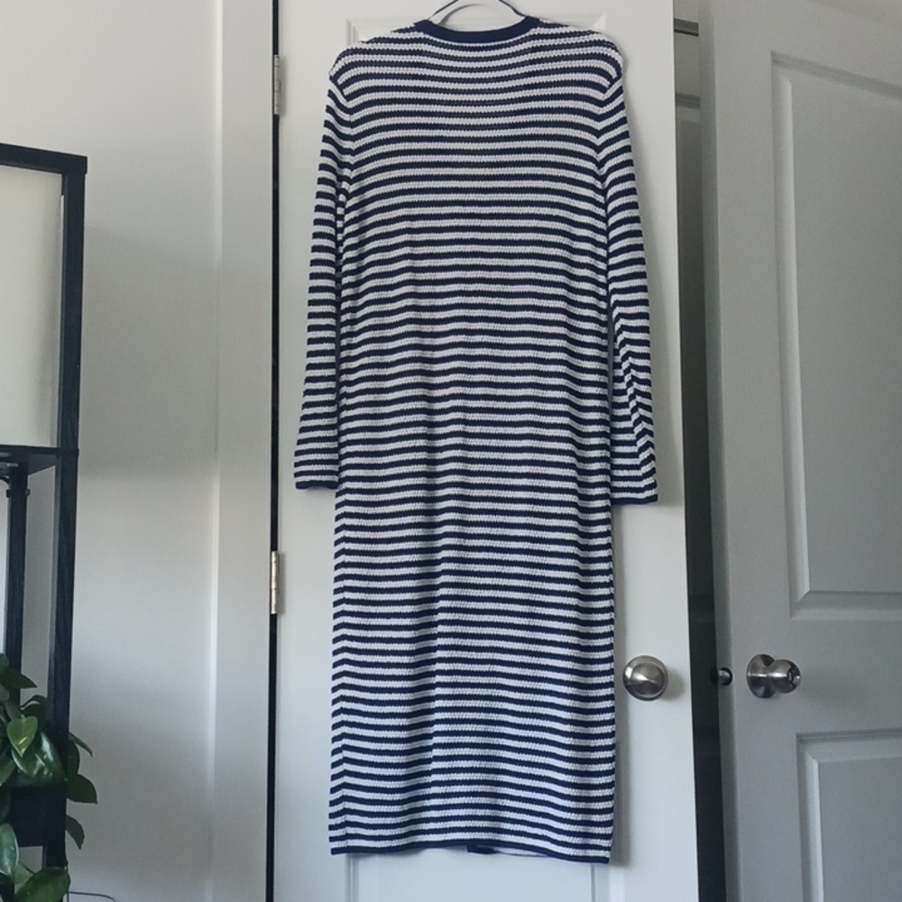 Zara Long Striped Duster - Picture 7 of 7